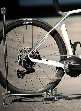 ROLPH可调节展示停车架公路山地折叠高颜值G45不锈钢适应各种轮径