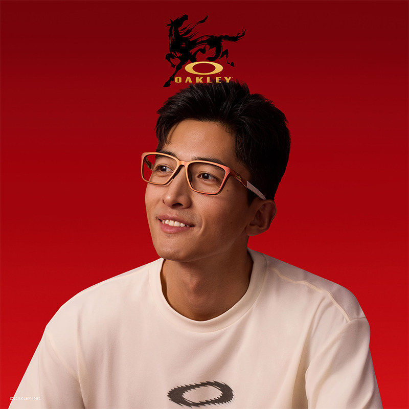 OAKLEY欧克利马年限量款DOUBLE DOWN近视眼镜框0OX8188方形镜架男