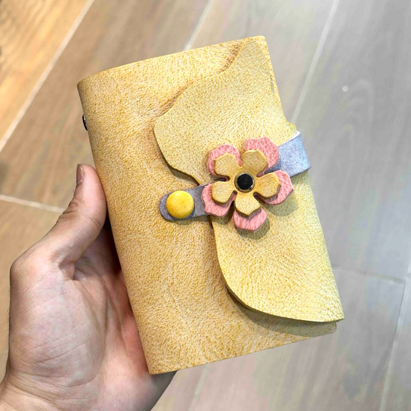 手工猫咪手账本A7小猫活页夹