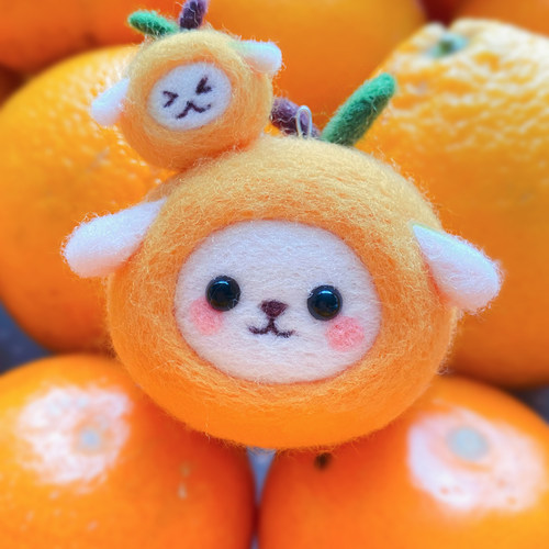 羊毛毡戳戳乐diy手工生日礼物