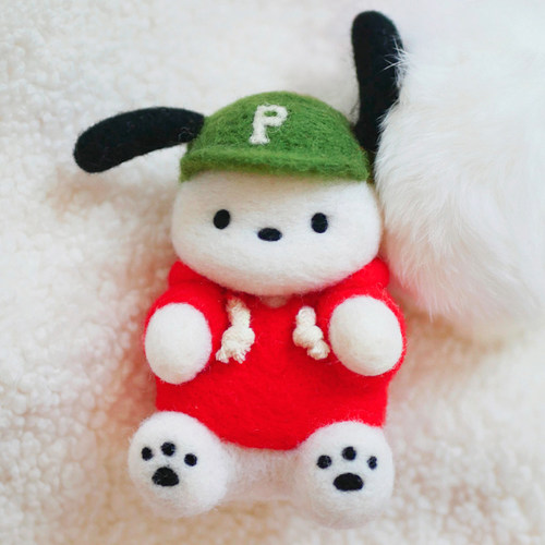 可爱圣诞礼物帕恰狗材料包