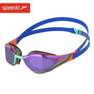 Speedo速比涛Fastskin3泳镜小框防雾竞速专业镀膜鲨鱼潘展乐款