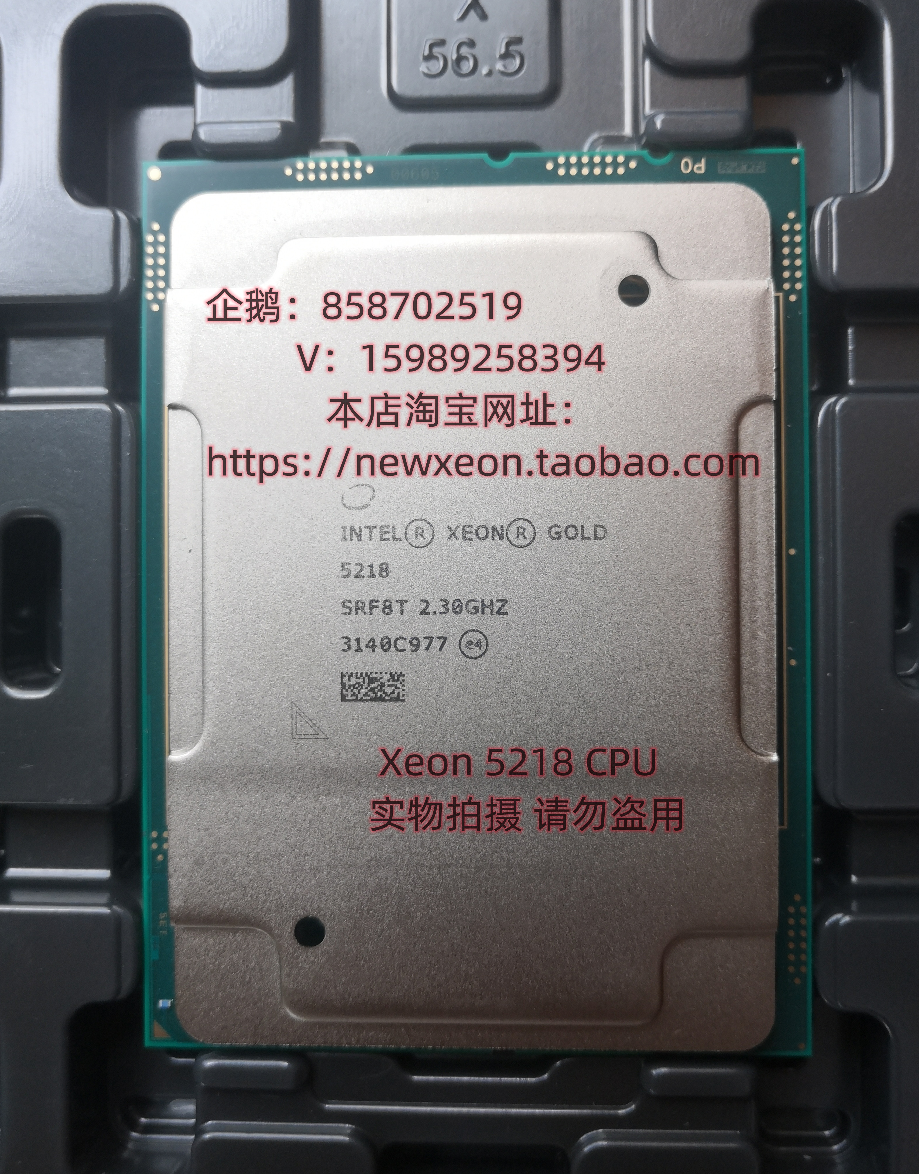 Xeon5218金牌CPU16核心￥5750