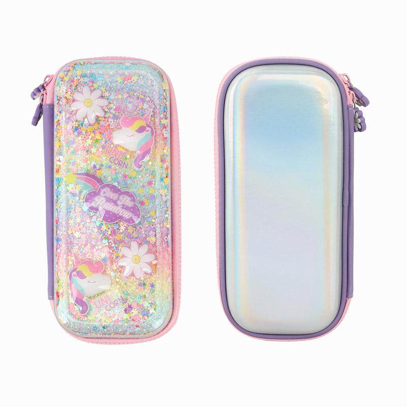 韩国进口正品winghouse学生笔袋小学生可爱星星闪闪少女心文具盒