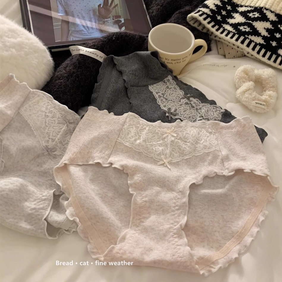 "浪漫的人有自己的乌托邦"【巴洛克少女】女生蕾丝内裤女纯棉抗菌,女士内衣/男士内衣/家居服,男三角内裤,淘宝优惠券,粉丝福利购,淘宝优惠卷