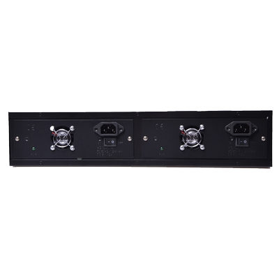 HHX 新款14槽成品收发器专用双电源双开关光纤收发器机架外置收发器专用机箱