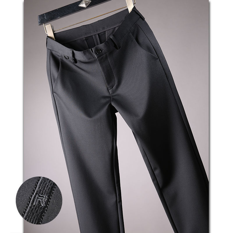 Autumn Show thin Weapon knitting Stretch fabric man commute Simplicity Western-style trousers Self cultivation business affairs Casual pantsin the Men's clothing, Casual pants  category - from Buy2taobao.com to provide professional Taobao agent buy service