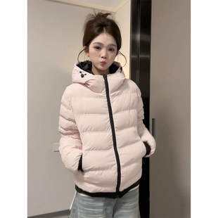 排骨羽绒棉服女款2025新款冬装小个子棉衣韩系百搭巨好看棉袄外套