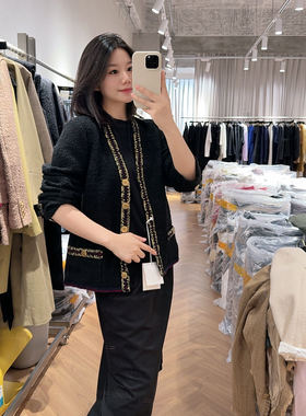 微默契正品K牌KIYUGINA好版型小香风短外套