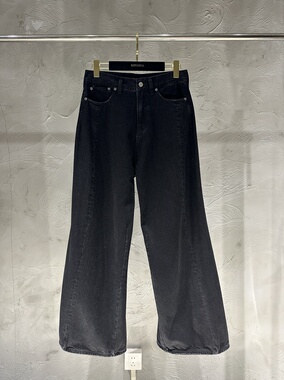 现货询价微默契正品KIYUGINA爆款宽松直筒牛仔裤阔腿裤29309