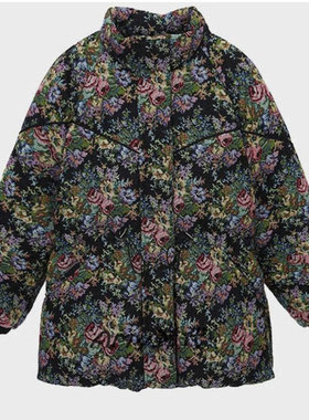 Amy韩国代购[Thursday Island] 花式提花羽绒服T238MDJ633W