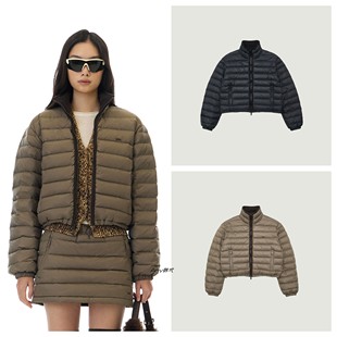 DOWN 25冬BLE JACKET双面穿排骨羽绒服轻便保暖 GROVE Amy韩国代购