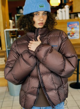 Amy韩国直邮greenbutter25冬Grenade Duck Down Puffer鸭绒羽绒服