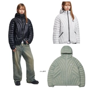 Amy韩国代购NOMANUAL男女同款NUBES LIGHT DUCK DOWN轻薄羽绒服