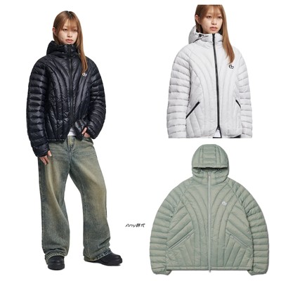 Amy韩国代购NOMANUAL男女同款NUBES LIGHT DUCK DOWN轻薄羽绒服