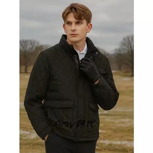 限时折!韩国直邮DENNIS高尔夫25秋冬男士立领保暖棉服NAQFMPD203