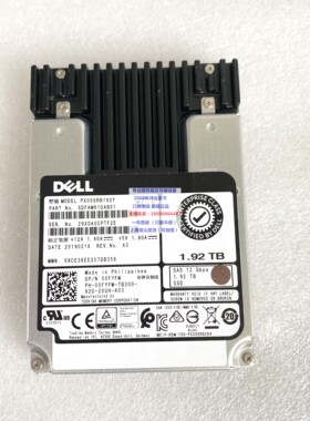 R940 R750XS 1.92TB SAS 12Gbps SSD PX05SRB192Y 00FYFW原厂原装