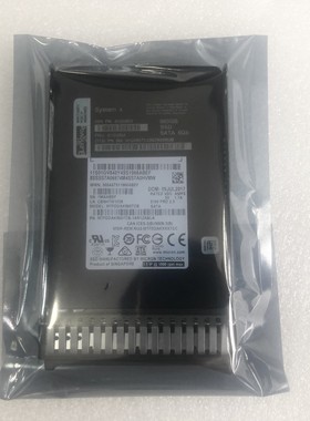 01GV854 01GV853 960GB SATA 联想 X3650M5 SR650 960G SSD保一年