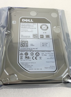DELL 8T 7.2K 3.5寸 SATA 256M ST8000NM0055 T05HP 8TB 原装正品