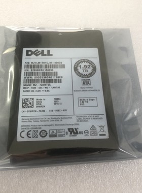 DELL 0VWR2N PM863 1.92TB SATA SSD VWR2N R730 R740原装保一年