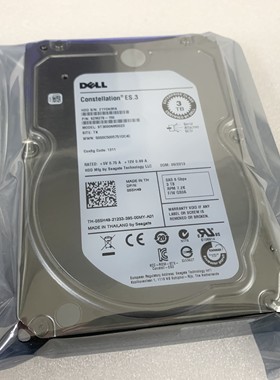 DELL希捷 55H49 055H49 3T SAS 7.2K ST3000NM0023 服务器硬盘