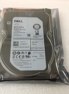 DELL 4T SATA 7.2K ST4000NM0265 0MWHY9原装正品MWHY9 4TB企业级