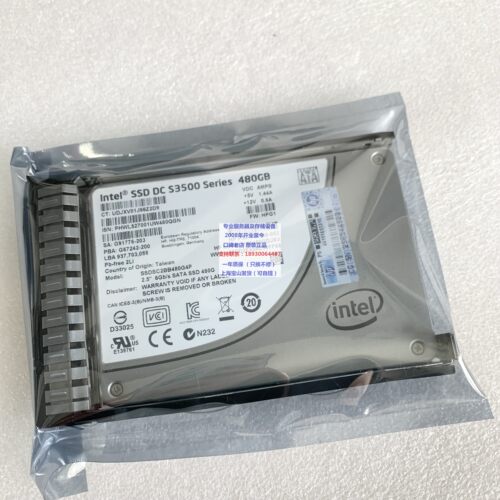 惠普HP 480G 717971-B21 718138-001 S3500 SSD 2.5寸固态硬盘