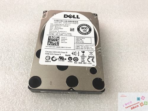 4X1DR DELL 900GB SAS 10K 2.5 WD9001BKHG 质保一年原装正品现货