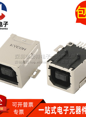 KUSBX-SMTBS1NBTR 全新原装贴片 USB B型 4P 接口连接器 现货直拍