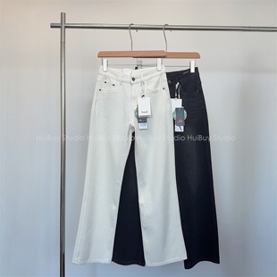 王炸 版 牛仔神裤 会buy实拍 女 直筒 春秋新 显瘦显高 型窄版