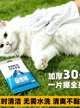 宠物猫咪狗狗免洗手套