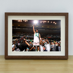 凯尔特人皮尔斯相框挂画摆桌NBA球星海报装饰画照片墙壁画送礼物
