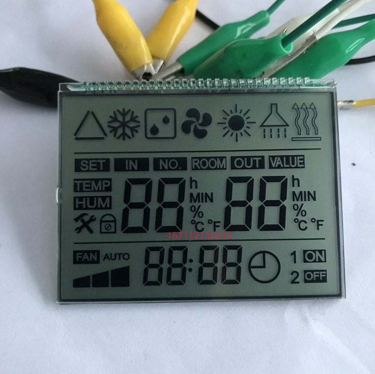 定制lcd液晶屏大小尺寸段码显示屏 触摸屏电路板模组段式屏工厂