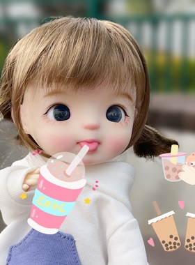 【STODOLL托米】手绘人偶潮玩玩偶娃娃玩具礼物白肌日烧肌手办