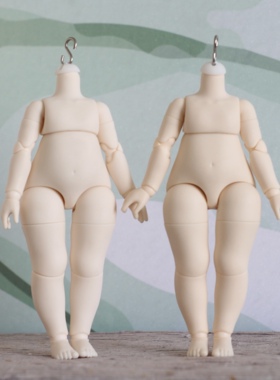 LF-S钩版胖小6mjd素体 脖围5.0三插六bjd6分/4分/3分大头现货包邮