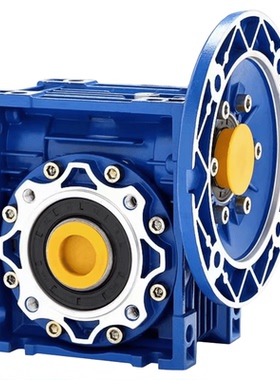 NMRV减速机RV小型涡轮蜗杆变速箱齿轮箱三相伺服步进电机佛山厂销