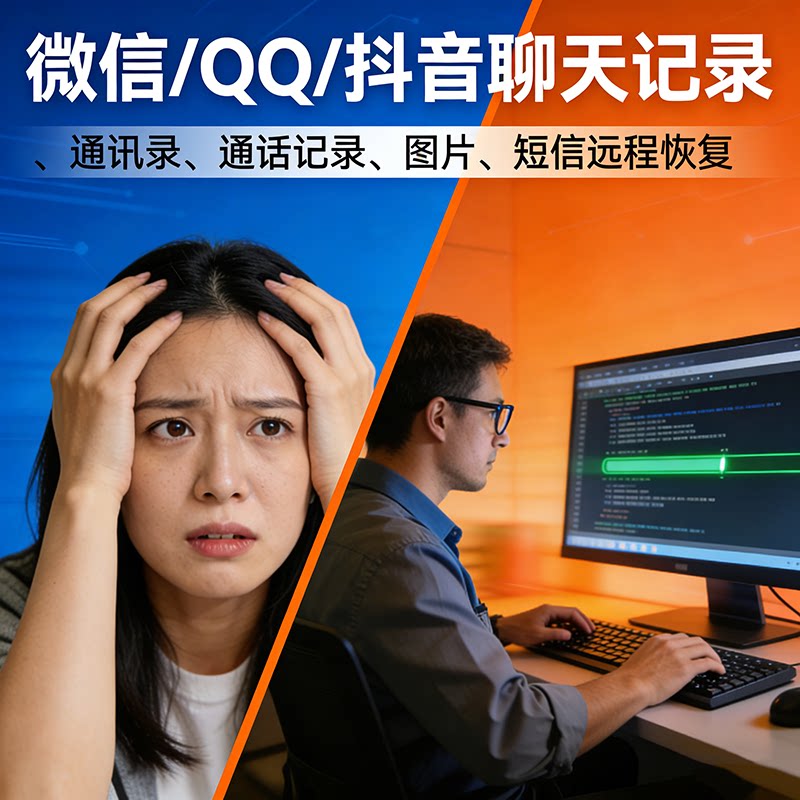 专业团队聊天记录远程恢复!图片/视频/误删删除快速找回高效安全图片