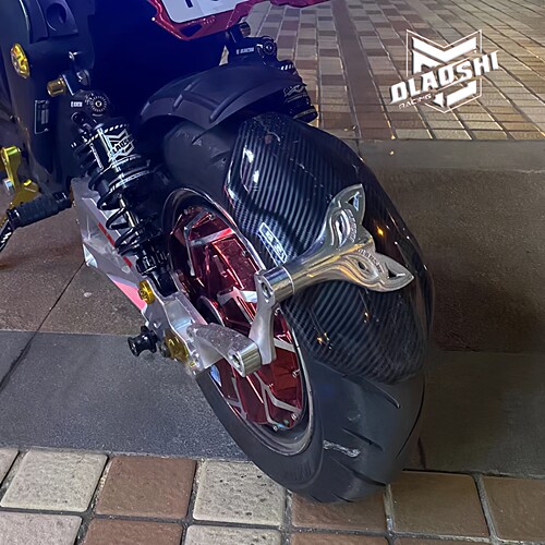 通用改装后水板小牛后挡泥板U+B