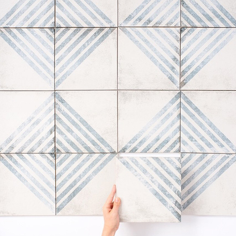 复古手工花砖地砖200墙砖卫生间瓷砖ins风个性地板砖阳台浴室墙砖,家装主材,花片,淘宝优惠券,粉丝福利购,淘宝优惠卷