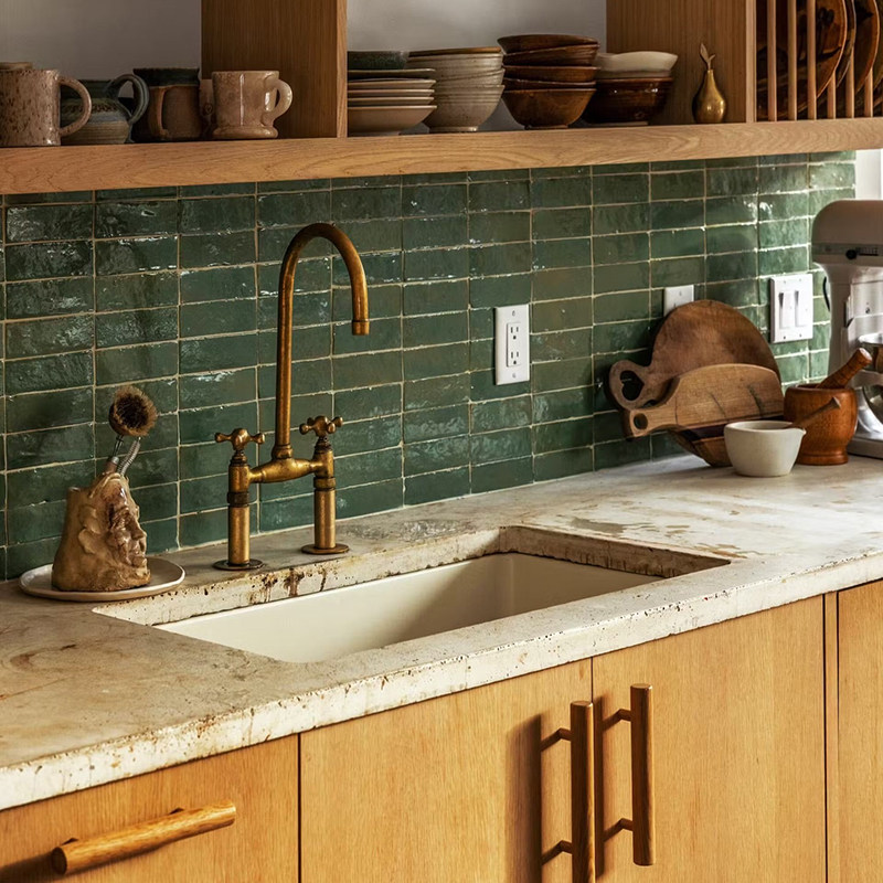 Zellige手工砖吧台餐厅卫浴厨房