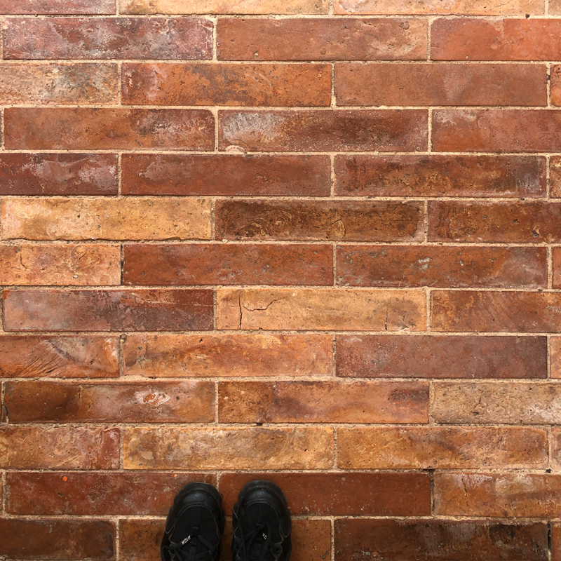 奇遇园 红土砖手工瓷砖文化砖浴室厨房墙砖餐厅地砖吧台背景复古