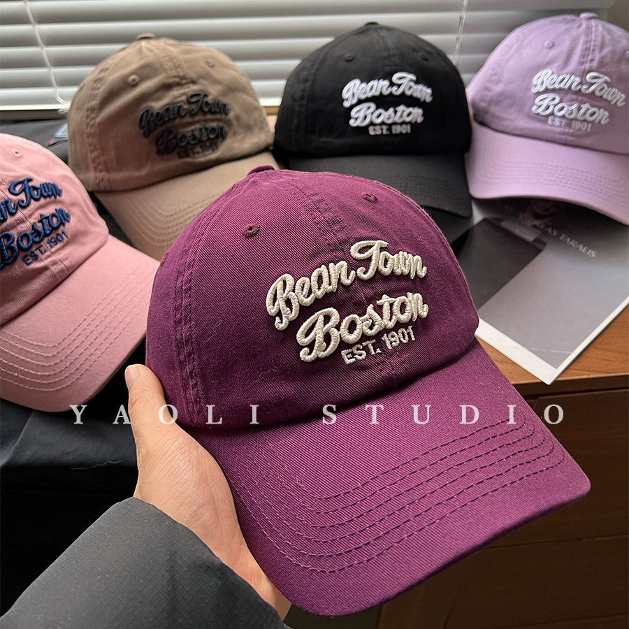 YAOLI美式复古软顶显脸小棒球帽子加大加深大头围刺绣防晒鸭舌帽,运动/瑜伽/健身/球迷用品,棒球帽,淘宝优惠券,粉丝福利购,淘宝优惠卷