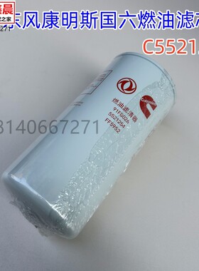 东风天龙康明斯国六发动机保养滤芯柴油燃油滤芯格配件C5521254