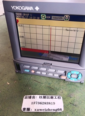 YOKOGAWA横河无纸记录仪DX1006-1-4-2如图实拍