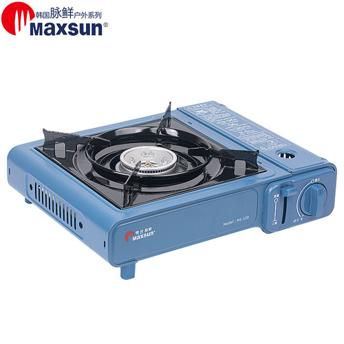 脉鲜 自驾野营野炊露营卡式炉MS-520 燃气炉防风烧烤肉炉具 2.2kw