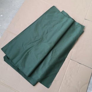 全新库存87涤卡布斜纹布料户外布料桌布盖布垫布橄榄绿服装布混纺