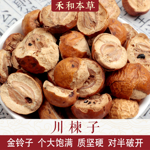 川楝子道地中药材金铃子楝实楝子川楝实正品无硫新货禾和本草包邮