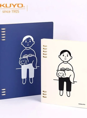 国誉kokuyo新品活页本内含40张联名款A5B5紧凑型笔记本Noritake