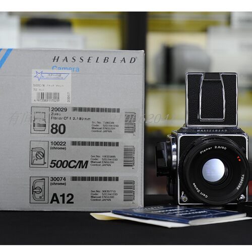 哈苏500CM照相机A12CF80/2.8镜头
