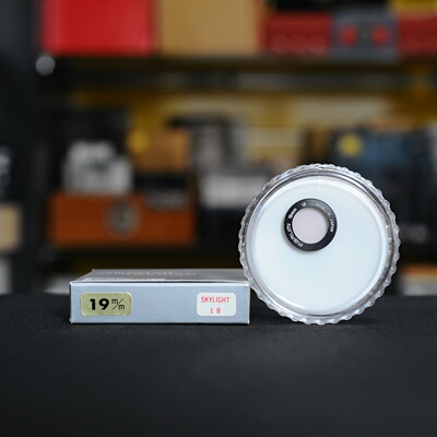 全新玛露美marumi原装19mm SKYLIGHT(1B)浅品红色天光滤镜
